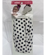 Scunci Black White Polkadot Head Wrap Headband Hair Tie Actively COMBINE... - $4.12 CAD