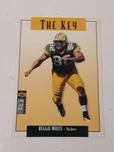 Reggie White Green Bay Packers 1995 Upper Deck Collector&#39;s Choice Card #U77 - £0.78 GBP