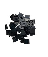 LEGO 2x2 Tile 3068 306826 Black Quantity of 50 BRAND NEW FREE SHIP - £15.43 GBP