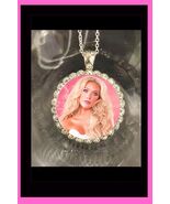 Megan Moroney  925 silver rhinestones necklace beautiful fast ship gift box - $19.99