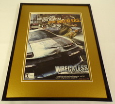 Wreckless Yakuza Missions 2002 PS2 11x14 Framed ORIGINAL Advertisement - £27.53 GBP