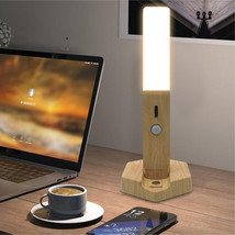 Smart Home Wooden Small Night Lamp Lamp LED Induction - £12.03 GBP