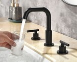 Shamanda Brass Widespread Bathroom Faucet Two Handle Three Hole Vanity S... - £86.48 GBP