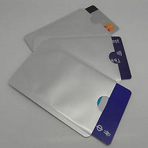 12 pcs RFID Blocking Sleeves, Secure Credit Card Protection Shield w/USPS Track - £7.77 GBP