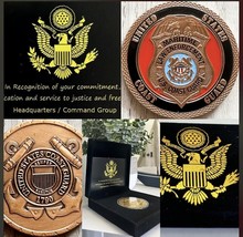 Us Coast Guard Maritime Law Enforcement Challenge Coin (Copper) Usa - £18.21 GBP