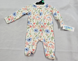 Child of Mine Carter’s Baby Sleeper Romper Footsie Footie PJs Newborn Fl... - $13.86