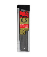 NEW Pentel 30-pc Super Hi-Polymer .5mm Mechanical Pencil Lead Refills C1... - £4.99 GBP