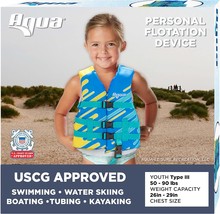 Aqua Us Coast Guard-Approved Life Jacket, Pfd With, Infants/Kids/Youth - $45.95