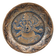 Hindu Elephant Supreme God Ganesha Ganapati Incense Stick Holder Burner Dish - £12.63 GBP