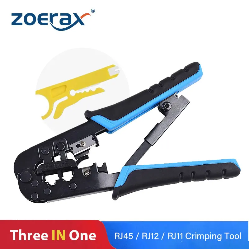 ZoeRax RJ45 Cping Tool RJ45 Network Cutting Tools 8P RJ45 Cper Cutter Stripper P - £172.36 GBP