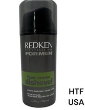 REDKEN for Men Dishevel Fiber Cream Medium Control 3.4 oz - £23.29 GBP