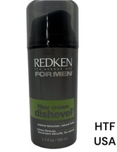 REDKEN for Men Dishevel Fiber Cream Medium Control 3.4 oz - £23.70 GBP