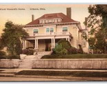 Home of Ward Howard Urbana OH UNP Unused Hand Colored Albertype Postcard... - $9.85