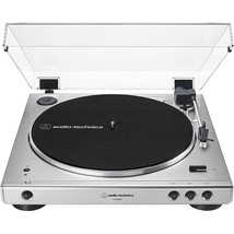 Audio-Technica AT-LP60XBT-SV Fully Automatic Bluetooth Belt-Drive Stereo... - £288.49 GBP