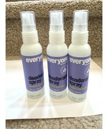EO Everyone Natural Deodorant Spray Lemon + Lavender 2 FL oz New Lot Of 3 - $25.74