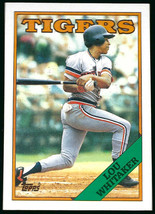 1988 Topps #770 Lou Whitaker Detroit Tigers - £1.19 GBP