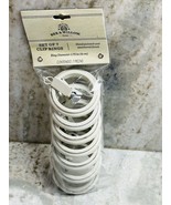 Bee &amp; Willow Set Of 7 Clip Rings Hand Pinted:Ring D. 1.75”/4cm - €21,14 EUR