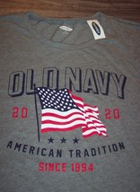 Old Navy American Flag Tradition Since 1994 T-Shirt Mens 2XL Xxl New w/ Tag - $19.80