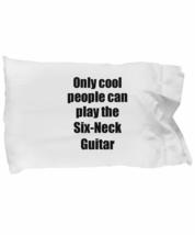 Six-Neck Guitar Player Pillowcase Musician Funny Gift Idea Bed Body Pill... - £17.23 GBP