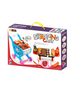 kids shopping cart meat barbecue simulation toy  - $475.91 MXN
