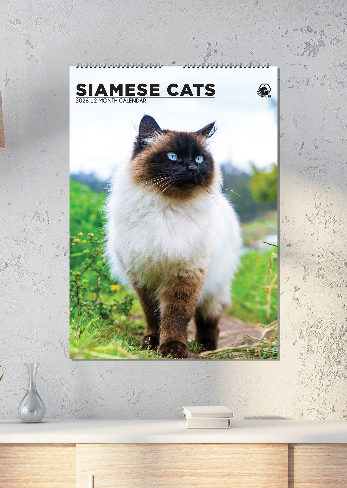 Siamese Cats Calendar 2026 - $19.99