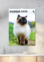 Siamese Cats Calendar 2026 - $19.99