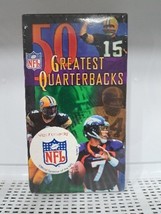 New NFL: 50 Greatest Quarterbacks (VHS, 1998) Factory Sealed - $11.09