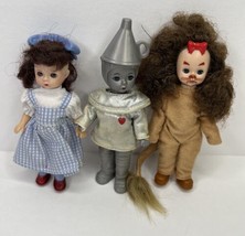 Wizard of Oz Dolls Madame Alexander Lot OF 3 Tin Man Dorothy Cowardly Lion - £10.06 GBP