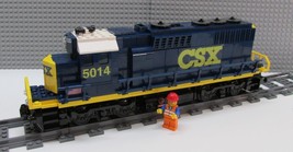 Custom Train CSX GP40 updated color  -Engine Read Item Description- - £116.57 GBP