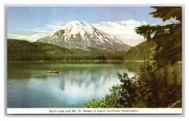 Mount St Helens Washington WA UNP Chamber of Commerce Chrome Postcard S9 - £3.11 GBP