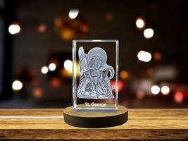 LED Base included | St. George| Patron Saint of England, Soldiers, and Chivalry - £31.96 GBP+