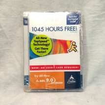 AOL 9.0 Optimized America Online in Unopened Large Hard Case NIB - $12.00