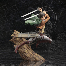 ARTFX J Attack on Titan Eren Yaeger 1/8 scale Painted PVC Figure - $155.00