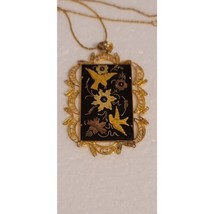 Vintage Damascene Pendant - $875.72 MXN