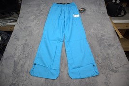 Dickies Pants Mens S Blue Pull On Unisex Scrub Medical Uniform Bottoms - $25.72