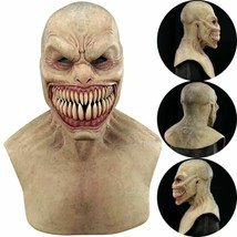 Halloween Devil Horror Masks Scary Full Head Mask Latex Cosplay - £23.24 GBP
