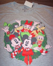 Walt Disney Christmas Mickey Mouse Donald Duck Goofy Pluto T-Shirt 2XL Xxl New - £15.62 GBP