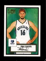 2005-06 Topps Style #48 Pau Gasol Nmmt Grizzlies - £1.53 GBP