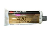 NEW 3M Scotch-Weld Epoxy Adhesive DP 420 Off-White 50ml 1.69 oz - $24.74