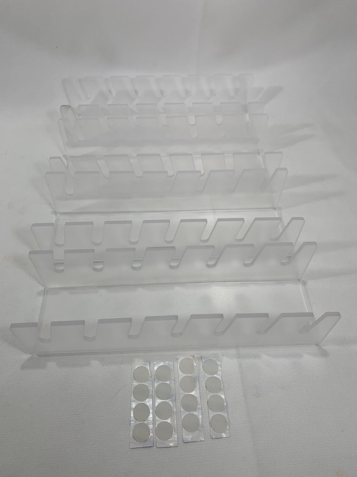 4 Hat Stand Acrylic Hat Holder Organizer &amp; Display Baseball Caps Storage... - $14.85
