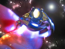 Haunted Diamond Ring Alexandria&#39;s You Are The Most Beauiful E Secret Ooak Magick - £7,305.13 GBP