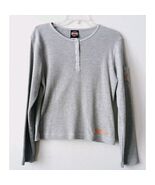 Harley Davidson Shirt Women&#39;s Large Gray Pullover Bedford Texas - €21,46 EUR