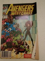 000 Vintage Marvel Comic book The West Coast Avengers Vol 1 #48 1989 - £7.84 GBP
