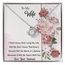 To My Wife Beautiful Necklace. Anniversary or Christmas Gift for Wife. For Her.. - £39.42 GBP+