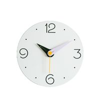 Moro Design Point Line Wall Clock non Ticking Silent Modern Clock (Purple) image 4