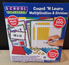 SCHOOL STARTER COUNT N LEARN MULTIPLICATION &amp; DIVISION - $120.56 MXN