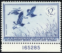 RW22, Mint NH XF $2 Duck Stamp PSE Graded 90 Certificate PL# - Stuart Katz - £94.78 GBP