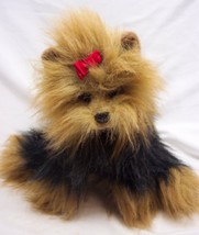 VINTAGE TY Classic 1997 YAPPY YORKIE PUPPY DOG 11&quot; Plush STUFFED ANIMAL Toy - £18.58 GBP