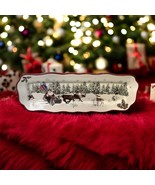 Better Homes &amp; Gardens Christmas Santa Winter Appetizer Tray Platter 15”... - €21,01 EUR