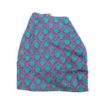 2001 Barbie Fashion Favorites Pink &amp; Blue Diamond Print Short Skirt 68000 Y2K - £3.85 GBP